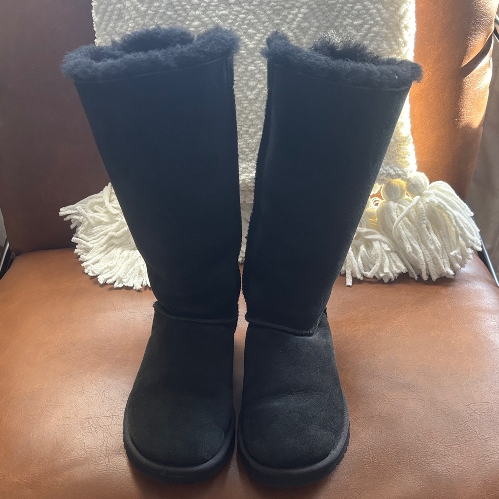 UGG Bailey Bow Tall - Women's Winter Boots - Picture 2 of 12